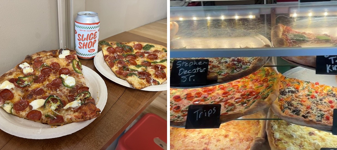 The Cap'ns Slice Menu