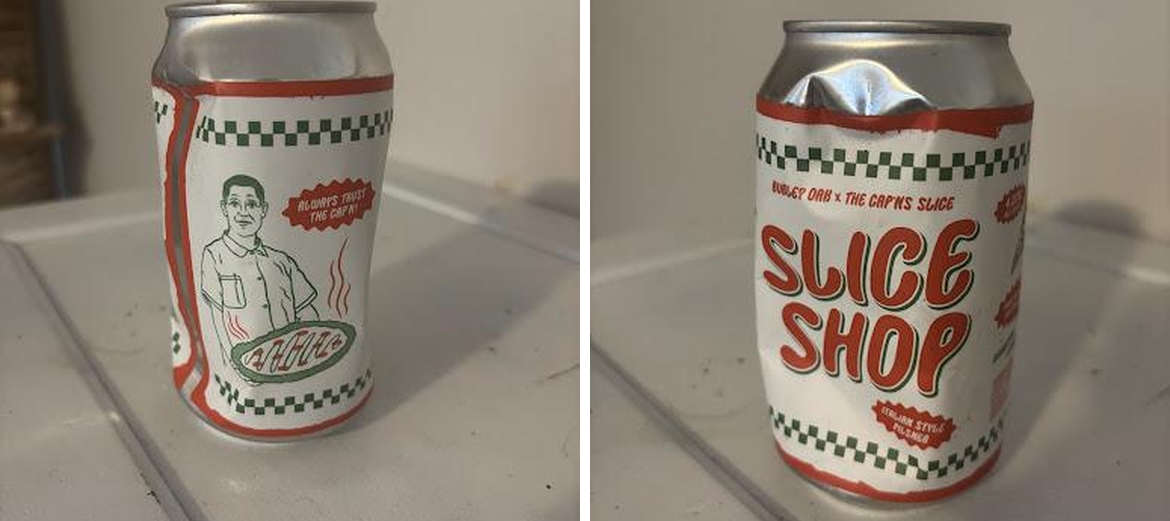 The Cap'ns Slice Menu