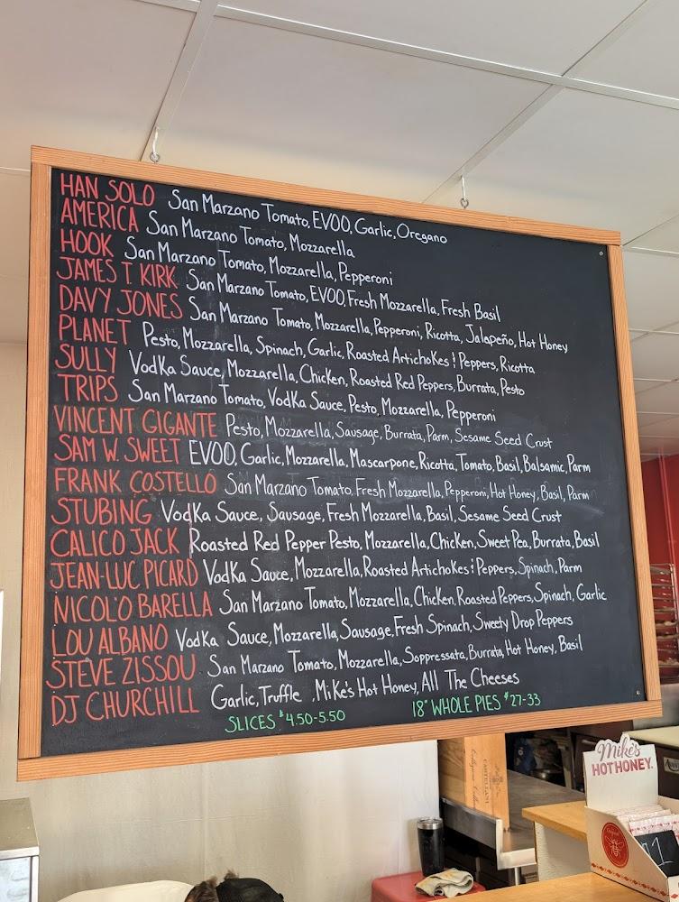 The Cap'ns Slice Menu image 1
